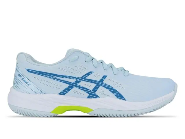 Tênis Asics Gel-Game 9 Clay/Oc Sky/Reborn Blue Fem