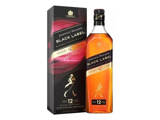 Whisky Escocês Blended Johnnie Walker Black Label Sherry Finish 750ml