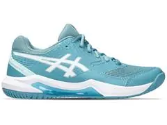 Tênis Asics Gel-Dedicate 8 Gris Blue/White Fem