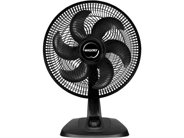 Ventilador Mallory Turbo Fresh Preto 40cm 