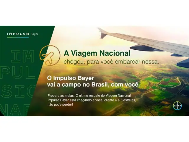 Viagem Nacional Impulso Bayer – Rio de Janeiro - LISTA DE ESPERA