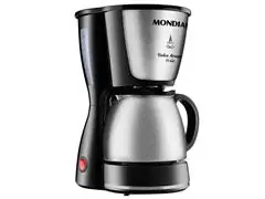 Cafeteira Elétrica Dolce Arome Mondial Preto/Inox 800W - 0