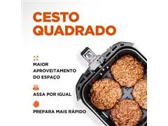 Fritadeira Sem Óleo Air Fryer 4L Mondial Preto 1500W  AFN-40-BFS - 3