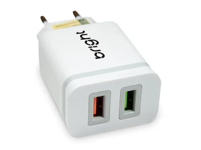 Carregador Ultra Rápido Bright 4A 2 Entradas Usb