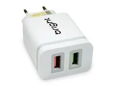 Carregador Ultra Rápido Bright 4A 2 Entradas Usb - 0