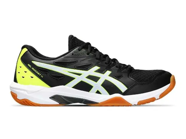 Tênis Asics Gel-Rocket 11 Black/White Masc