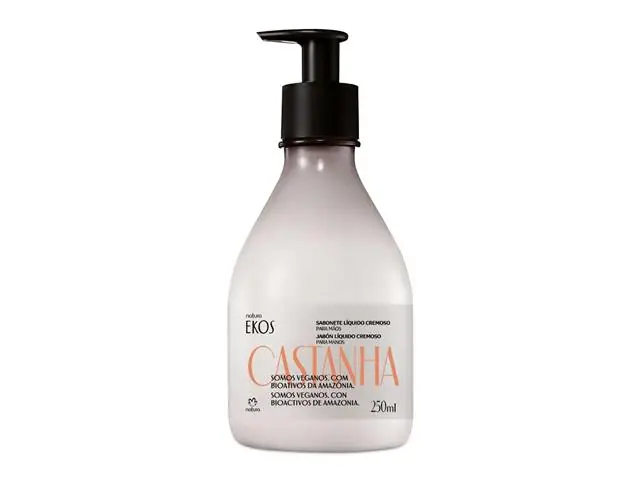 Sabonete Líquido para Mãos Natura Ekos Castanha 250ML