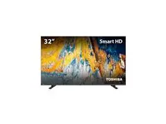 Smart TV QLED 32'' HD Toshiba 32V35LS VIDAA 2 HDMI 2 USB Wi-Fi TB016M - 0