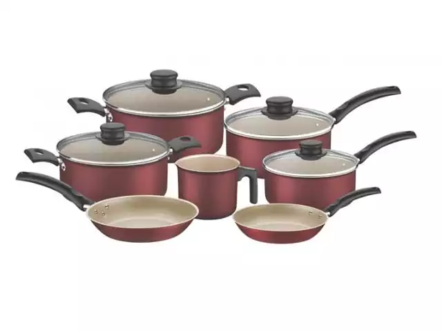 Conjunto de Panelas Tramontina Turim Bordo 7 peças