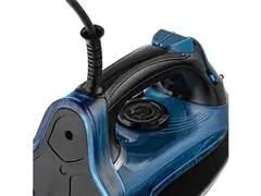 Ferro de Passar a Vapor Mondial F-53 Preto e Azul 1200W 110V - 2