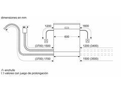 Lavavajillas Bosch de libre instalación 60 cm Acero inoxidable - 5