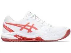 Tênis Asics Gel-Dedicate 8 White/Light Garnet Fem - 0