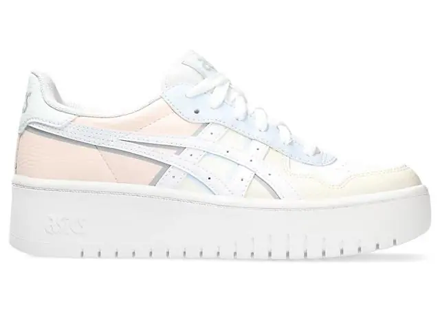 Tênis Asics Japan S PF White/Pearl Pink Fem