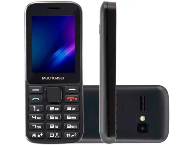 Celular Multilaser ZAPP II 2,4 Pol Preto