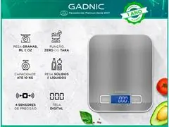 Balança de Cozinha Gadnic até 10KG - 1