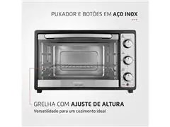 Forno Elétrico 52L Grand Family II Mondial Preto/Inox 1800W FR-52 220V - 3