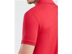 CHEVIGNON Camiseta de Hombre Tipo Polo, Slim Fit Manga Corta Rojo - 4