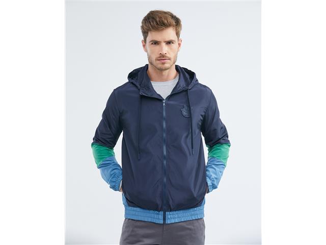 CHEVIGNON CHAQUETA TOG´S BLOCK AZUL OSCURO