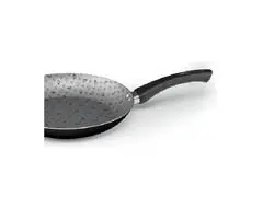Frigideira Francesa Alumínio 28Cm Antiaderente com Tampa Preta - 3