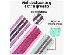 Set de 3 ligas dif. resistencias 8 cm - 2