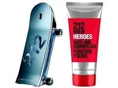 Carolina Herrera Kit 212 Men Heroes Eau de Toilette + Gel de Banho - 1