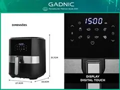 Fritadeira Airfryer Family Digital Gadnic 6.5 Litros - 6