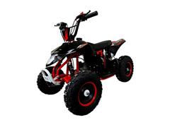 Cuatrimoto 2 Tiempos Motor 49cc ATV05 Premium Color Negra con Rojo 202 - 0