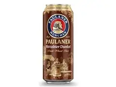 Cerveja Paulaner Weissibier Dunkel Lata 500ml