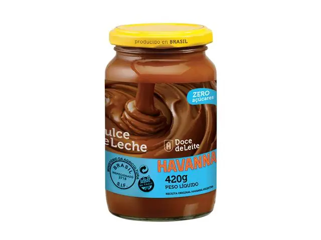 Pote Doce de Leite Havanna Zero 420g