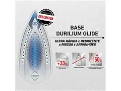 Ferro a Vapor Arno Ultragliss Plus FMY Base DuriliumAirglide Azul 220V - 1