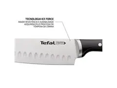 Faca Santoku Aço Inox Tefal Ice Force 18cm - 7