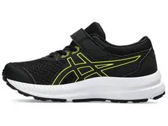 Tênis Infantil Asics Contend 8 PS Black/Bright Yellow - 1