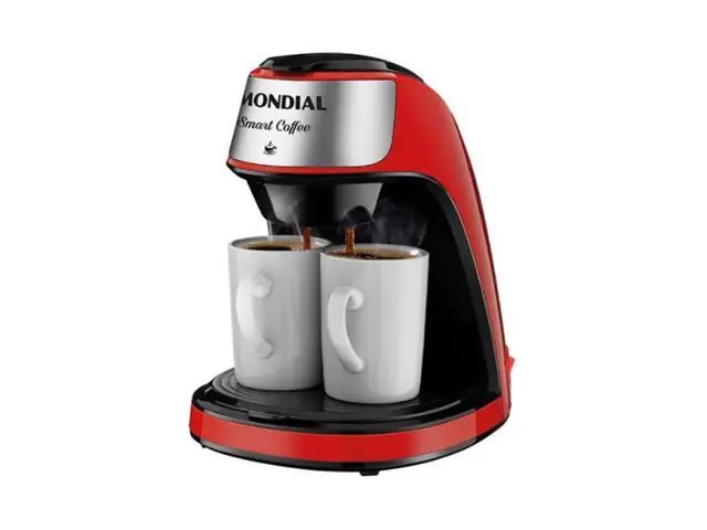 Cafeteira Elétrica Mondial C-42-2X-RI Smart Coffe Vermelha 220V