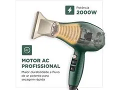 Secador de Cabelo By Juliette Mondial SCP-JU-02 Verde Oliva 2000W 220V - 3