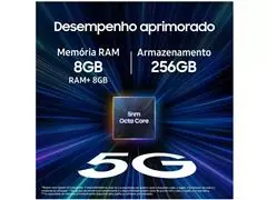 Smartphone Samsung Galaxy A25 5G 256GB 6.5" TriplaCâm 50+5+2MP Marinho - 5