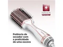 Escova Secadora Mondial Branco/Rose Gold 1200W ES-50 Bivolt - 2