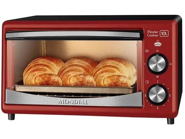 Forno Elétrico Master Cooker 10L Mondial FR-20 Vermelho 650W 220V