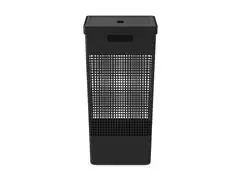 Cesto de Roupas OU Grid com Tampa 49 Litros Preto - 1