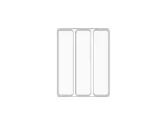 Organizador de Utensílios OU Logic 35 x 27 x 5,5 cm Natural - 1