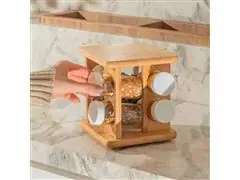 Organizador de Temperos Giratório OU Keep 9 Peças - 2