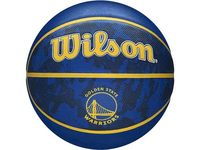 Bola de Basquete Wilson NBA Team Tiedye Golden State Warriors 7