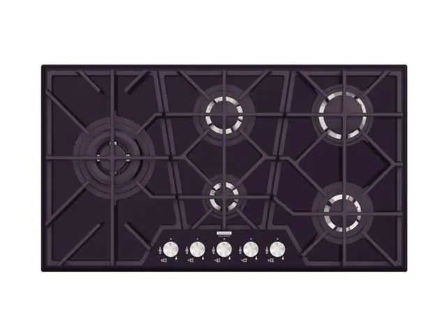 Cooktop a Gás Tramontina Design Collection Penta Glass Full 5 GG B 90