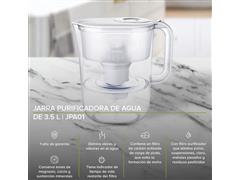 Jarra Purificadora 3.5 litros carbon activado - 3