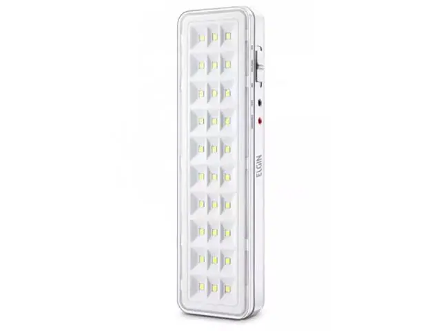 LUMINARIA EMERGENCIA 30 LEDS RECAR.BIV ELGIN