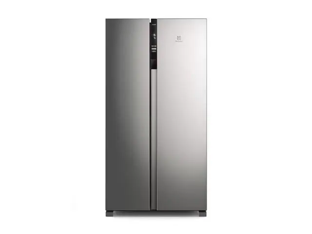 Geladeira Electrolux Frost Free Inverter SidebySide cor Inox 435L 110V