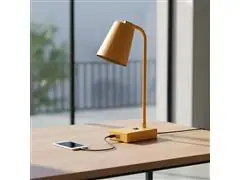 Luminária de mesa Ocanova USB A TUTTO Cor Cor Laranja Brilho - 8