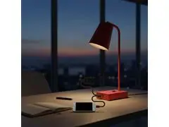 Luminária de mesa Ocanova USB A TUTTO Cor Laranja Fosco - 9