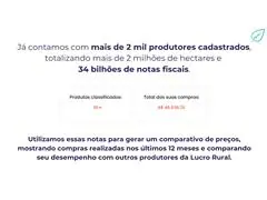 Lucro Rural - Comparativo de Preços Agropecuários - 1