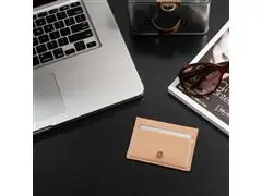 Porta-Cartão em Couro Nude Monte Carlo - 4