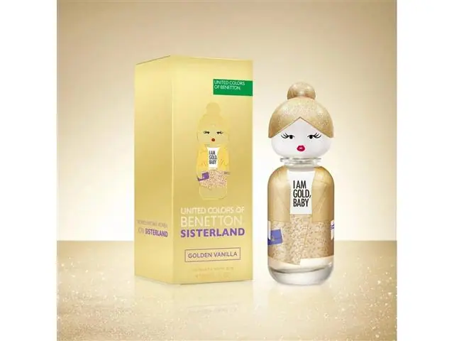 Perfume Benetton United Colors Sisterland Golden Vanilla EDP 80ML